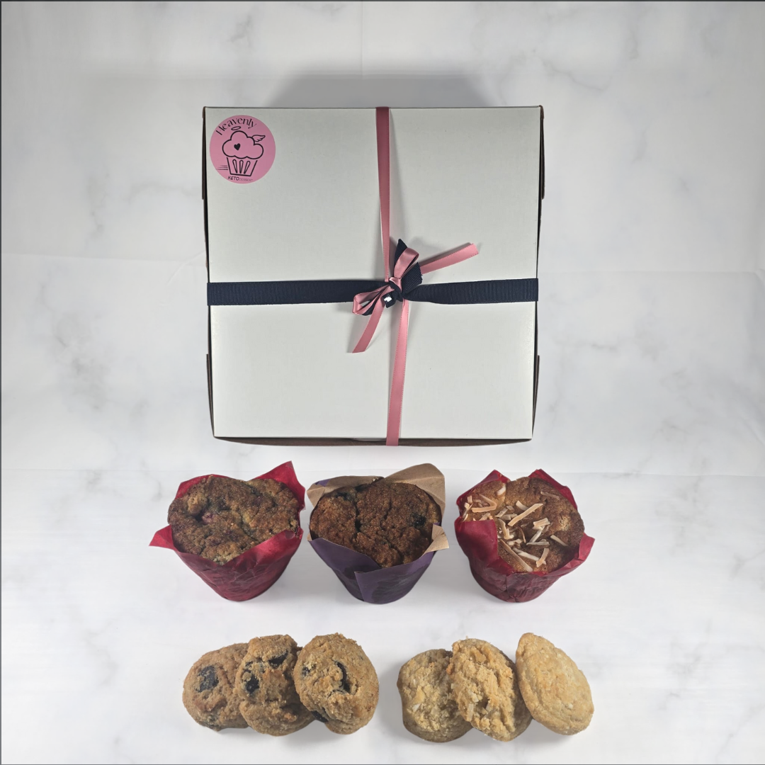 S Combo Gift Box – Cookies & Muffins Sampler (#112)