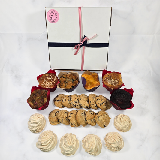 M Combo Gift Box – Muffins, Cookies & Meringue (#106)