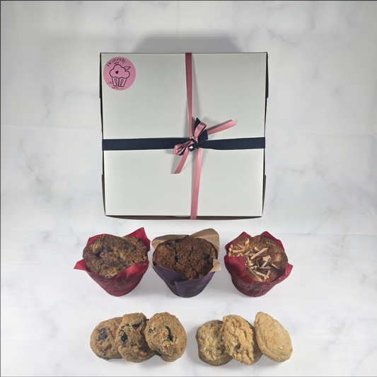 S Combo Gift Box – Cookies & Muffins Sampler (#112)