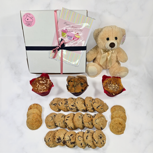 L Combo Gift Box – Muffins, Cookies & Cuddles (#207)