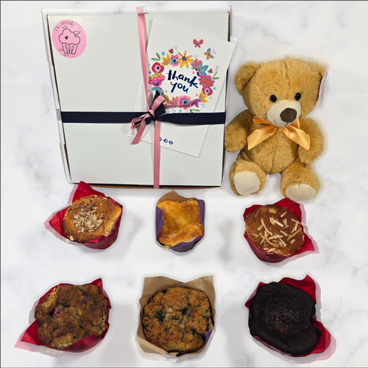 M Combo Gift Box – Muffins & Cuddles (#206)
